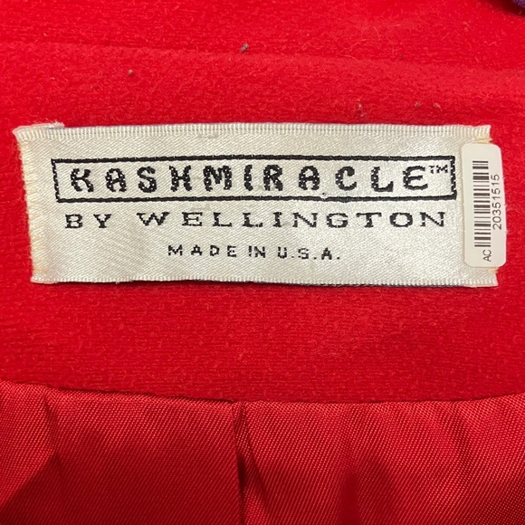 Red Women's Trench Coat - Picture 3 of 6